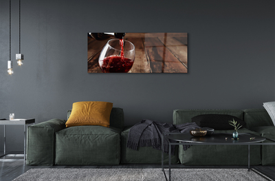 Slika na akrilnem steklu Plošče vino steklo