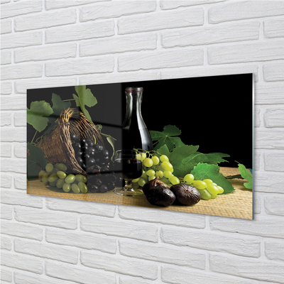 Slika na akrilnem steklu Listi smeti vinske trte