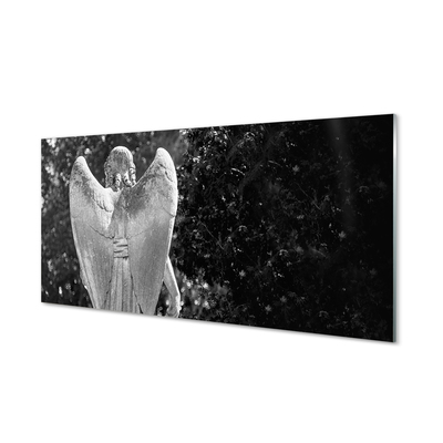Slika na akrilnem steklu Angel krila drevo