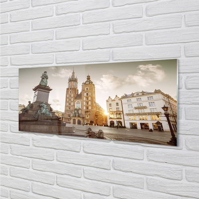 Slika na akrilnem steklu Krakov spominska cerkev