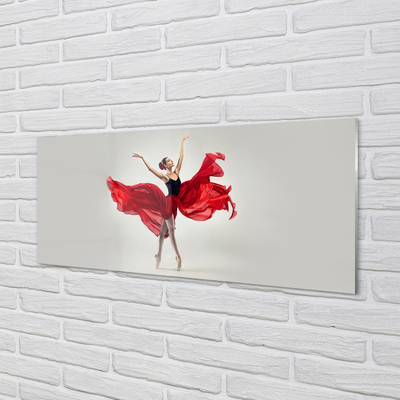 Slika na akrilnem steklu Balerina ženska