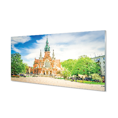 Slika na akrilnem steklu Krakov katedrala