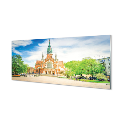 Slika na akrilnem steklu Krakov katedrala
