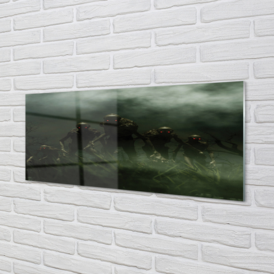 Slika na akrilnem steklu Zombie oblaki