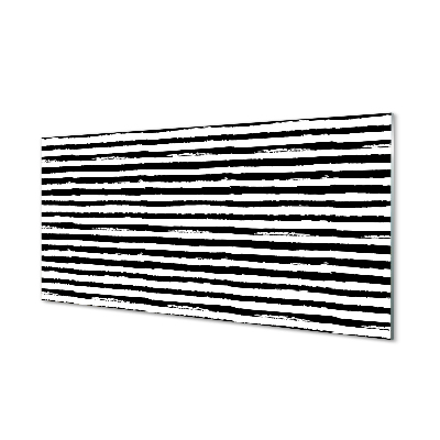 Slika na akrilnem steklu Nepravilne proge zebra