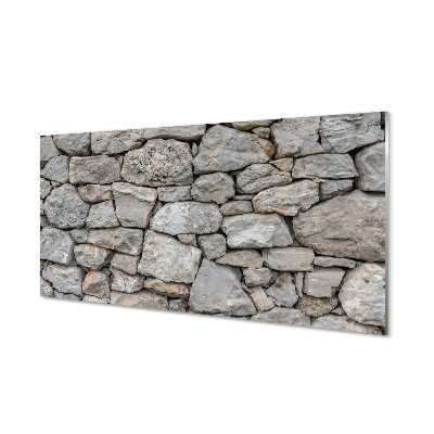 Slika na akrilnem steklu Kamniti zid zid