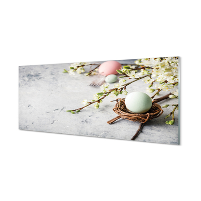 Slika na akrilnem steklu Cvetje jajca