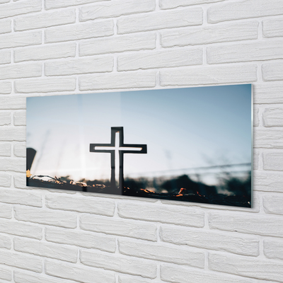 Slika na akrilnem steklu Cross