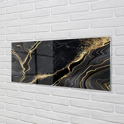 Slika na akrilnem steklu Marmor kamen abstrakcija