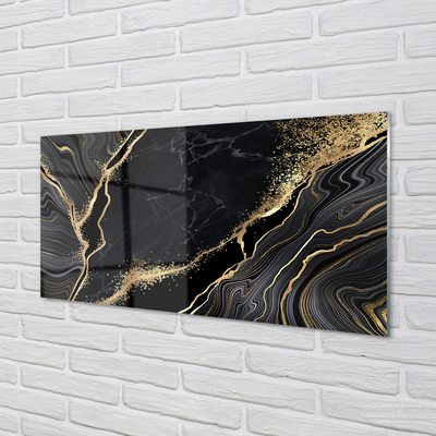 Slika na akrilnem steklu Marmor kamen abstrakcija