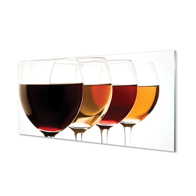 Slika na akrilnem steklu Kozarca vina