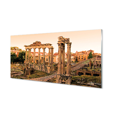 Slika na akrilnem steklu Rim rimski forum sunrise