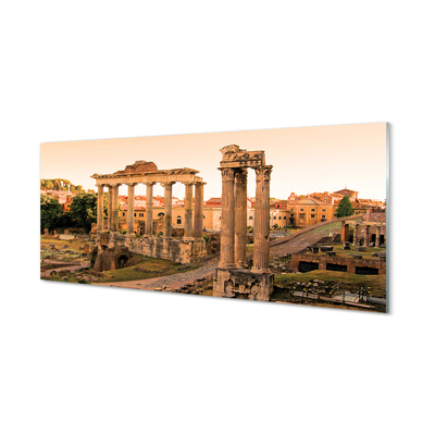 Slika na akrilnem steklu Rim rimski forum sunrise