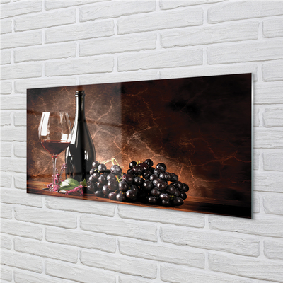 Slika na akrilnem steklu Kozarec vina