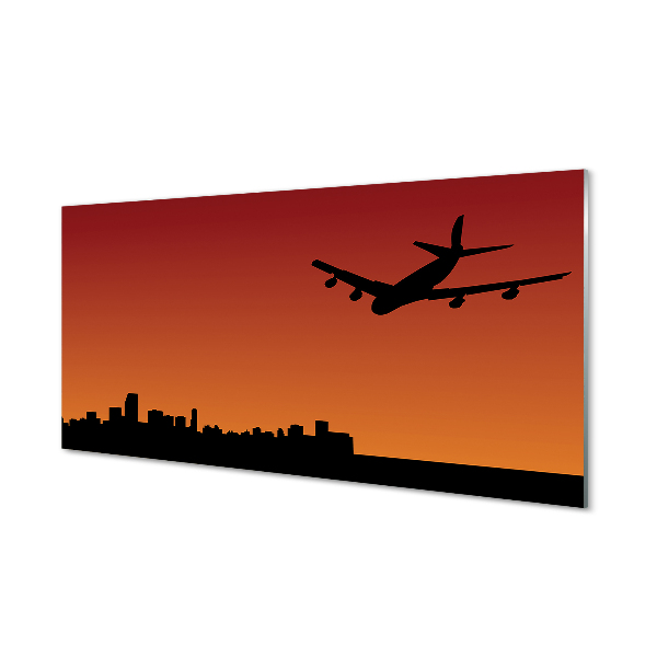 Slika na akrilnem steklu Letalo nebo