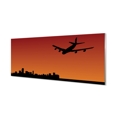Slika na akrilnem steklu Letalo nebo