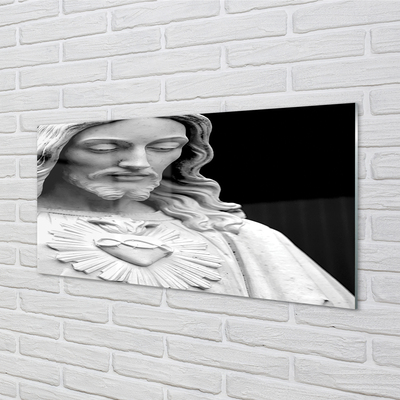 Slika na akrilnem steklu Kip jezusa