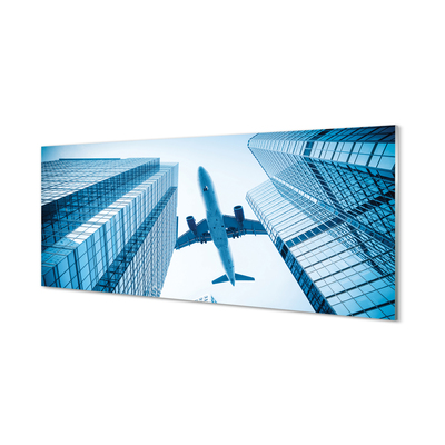 Slika na akrilnem steklu Zgradbe letalo nebo