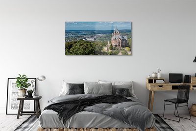 Slika na akrilnem steklu Nemčija panorama mestnega gradu