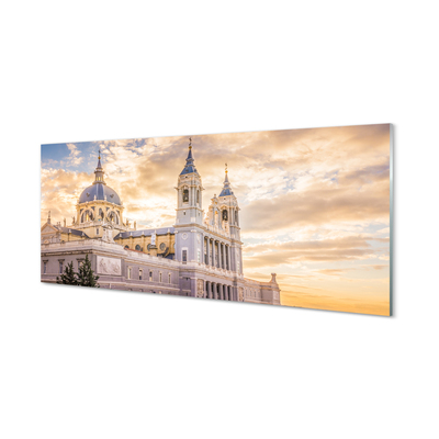 Slika na akrilnem steklu Španija katedrala sunset