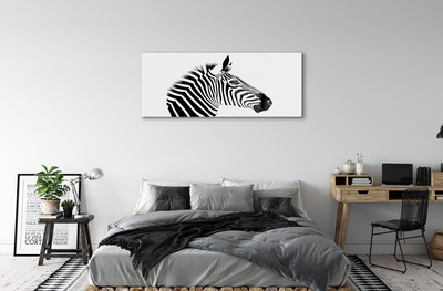 Slika na akrilnem steklu Slika zebra