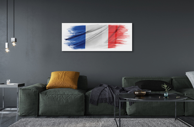 Slika na akrilnem steklu Zastavo francije
