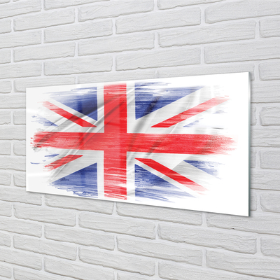 Slika na akrilnem steklu Zastava velike britanije