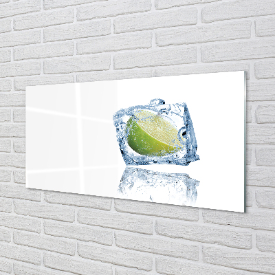 Slika na akrilnem steklu Ledena kocka apno
