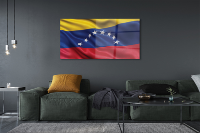 Slika na akrilnem steklu Zastava venezuela