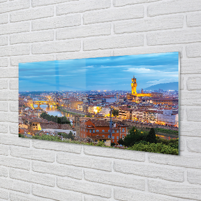 Slika na akrilnem steklu Italija sunset panorama