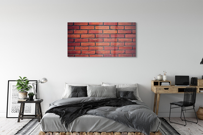 Slika na akrilnem steklu Brick kamniti zid