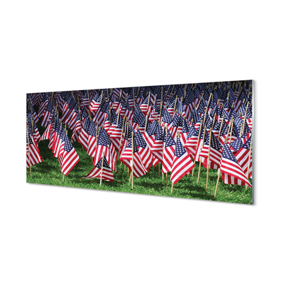 Slika na akrilnem steklu Združene države zastave