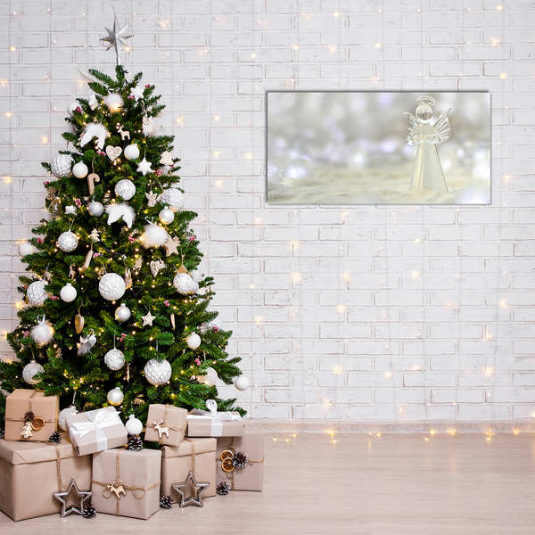 Slika na akrilnem steklu Dobrodošli stekleni angel Ornament
