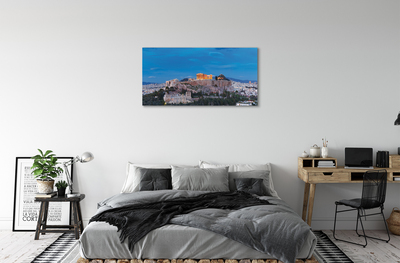 Slika na platnu Grčija panorama atenah