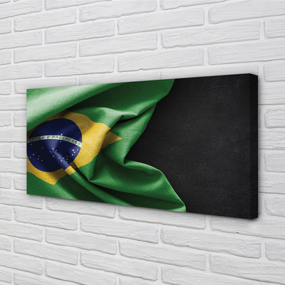 Slika na platnu Zastava brazilije