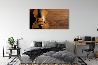 Slika na platnu Violina na lesu
