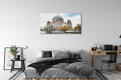 Slika na platnu Nemčija berlin katedrala river
