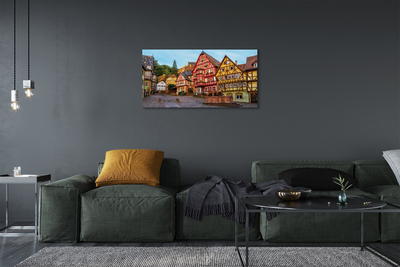 Slika na platnu Nemčija old town bavarska