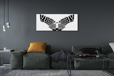 Slika na platnu Ogledalo zebra