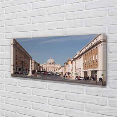Slika na platnu Rim stolnica stavbe ulice