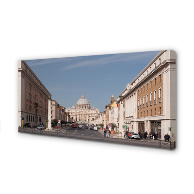 Slika na platnu Rim stolnica stavbe ulice
