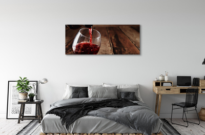 Slika na platnu Plošče vino steklo