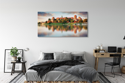 Slika na platnu Krakov grad reka