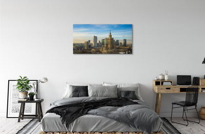 Slika na platnu Panorama varšava nebotičnikov