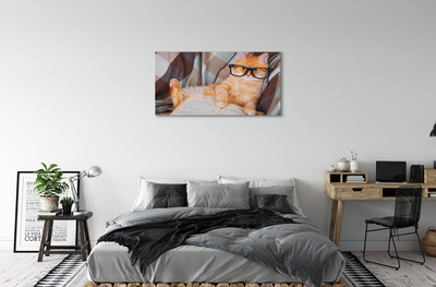 Slika na platnu Bralec mačka