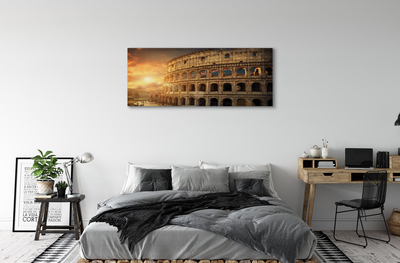 Slika na platnu Rim kolosej sunset