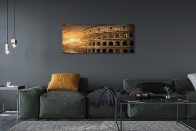 Slika na platnu Rim kolosej sunset
