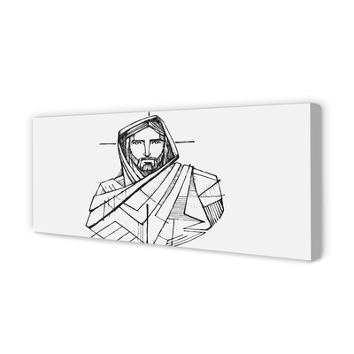 Slika na platnu Jezus risanje