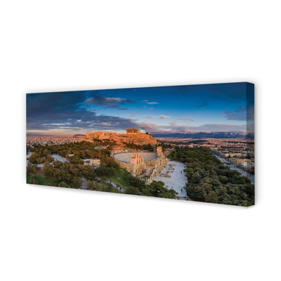 Slika na platnu Grčija panorama arhitektura atene