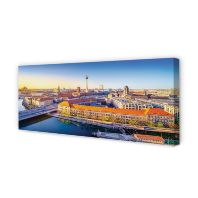 Slika na platnu Berlin rečnih mostov